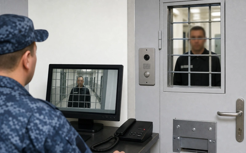 Видеодомофонную систему контроля доступа внедрили в колонии Степногорска