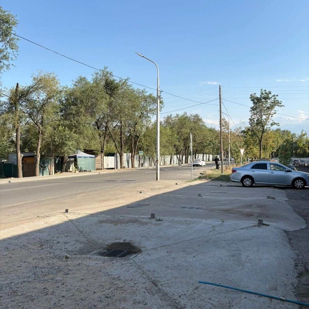 Незаконную автомойку снесли в Алматы