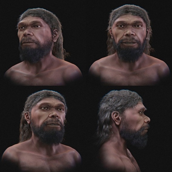 Scientists reconstruct the face of one of the earliest humans Skull