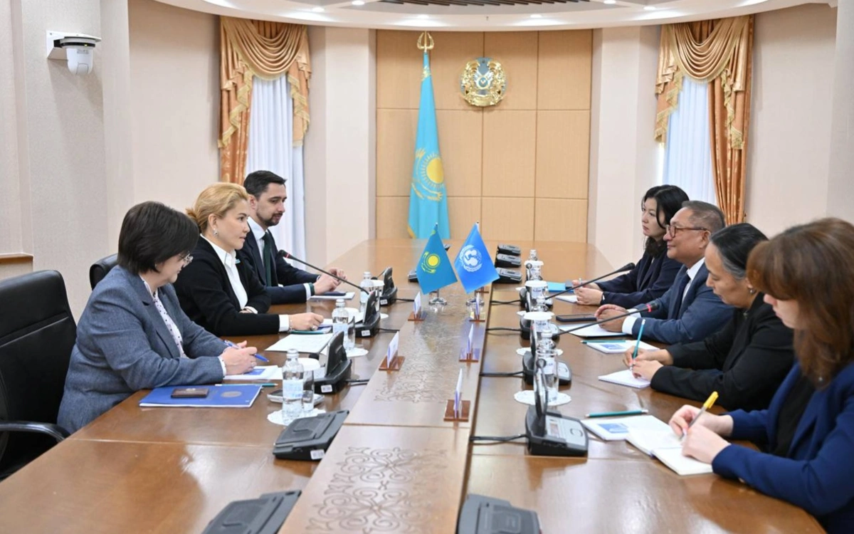 UNICEF өкілі Құрылтай депутаттарымен кездесті