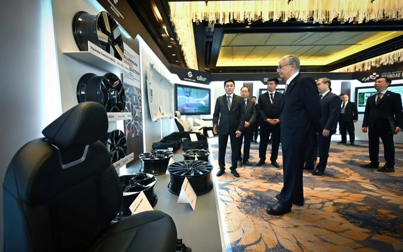 President Tokayev presented with Kazakhstan-Korea projects in auto, healthcare and drone sectors