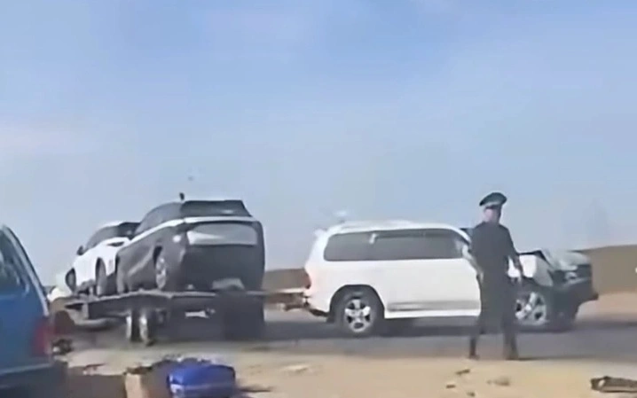 Водитель погиб в результате столкновения трех автомобилей в Актюбинской области