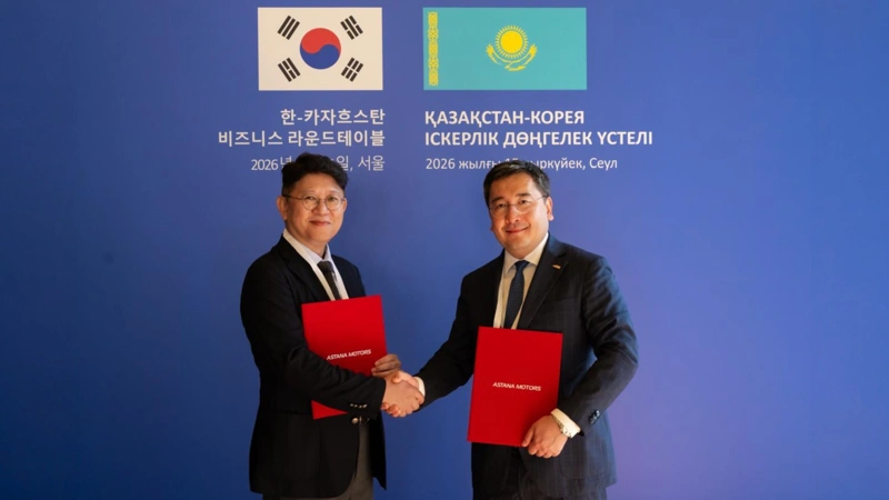 CEO THN Corporation Чэ Сынхун (Chae Seounghoon) и CEO Astana Motors Бекнур Несипбаев
