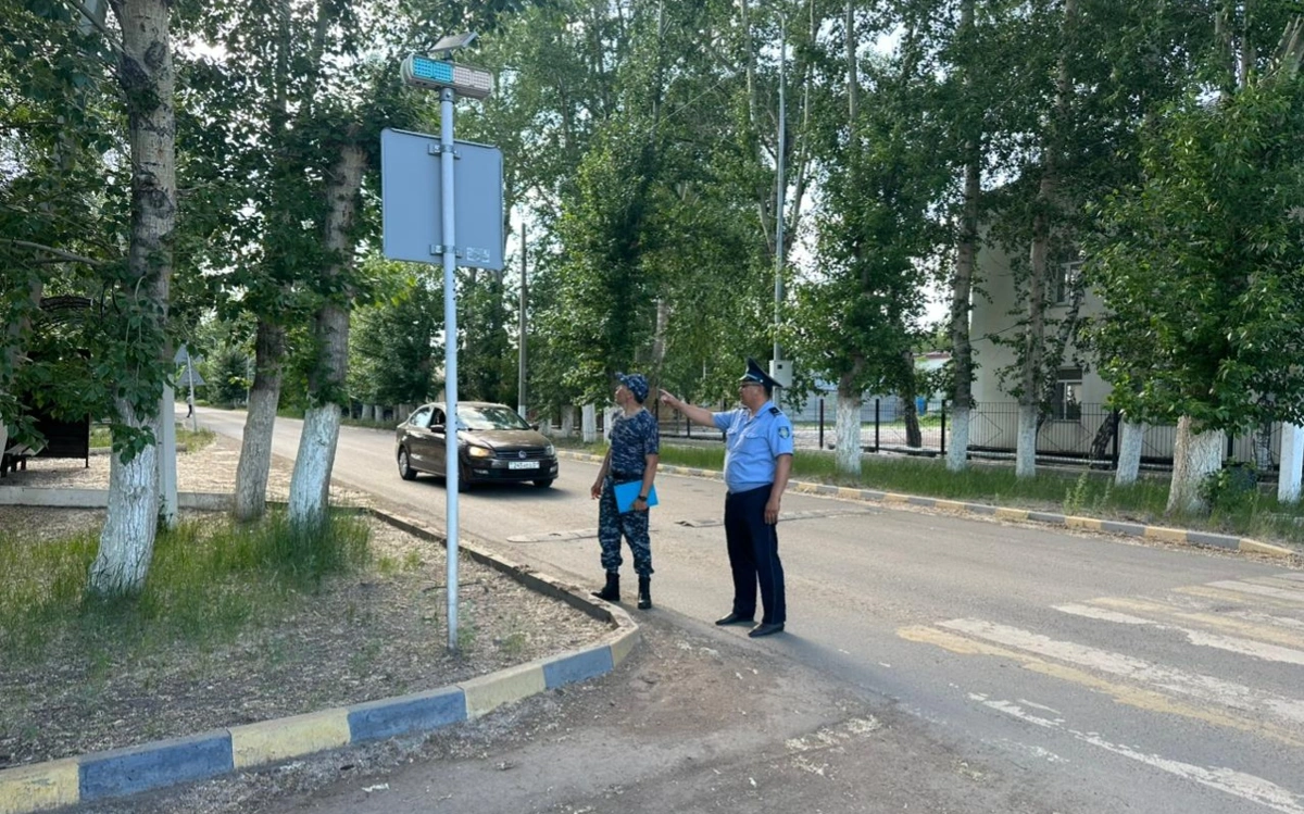 Полицейские выявили более 500 проблемных участков дорог в Акмолинской области