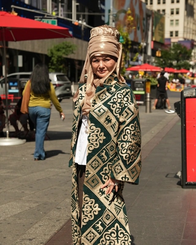 Kazakh grandmothers showcase national fashion at New York Fashion Week Kazakh grandmothers showcase national fashion at New York Fashion Week