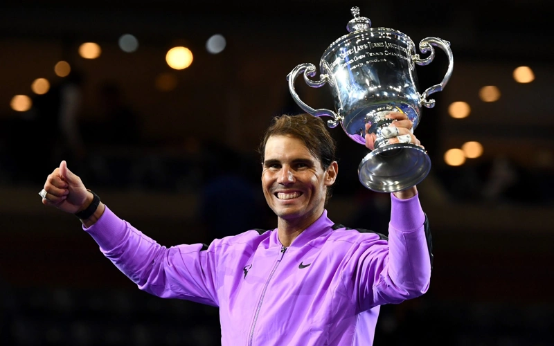 Rafael Nadal returns to court for first exhibition matches since retirement