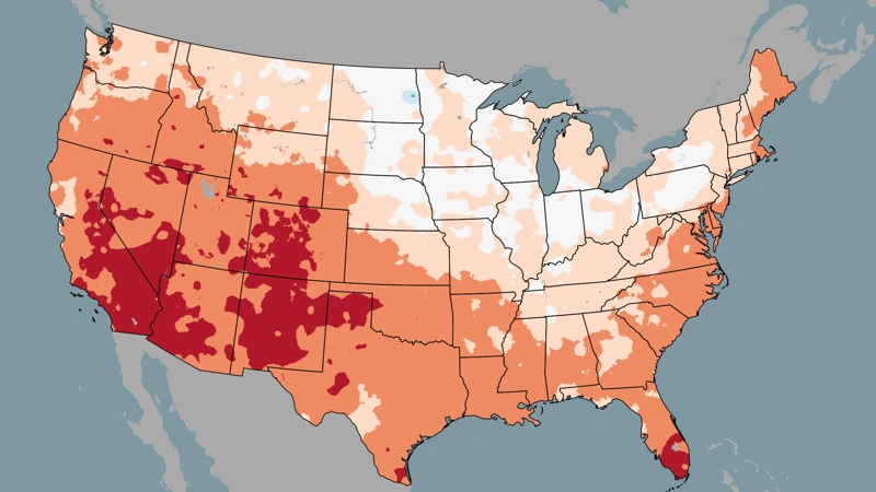 Heat dome brings record heat to south-central US in mid-September