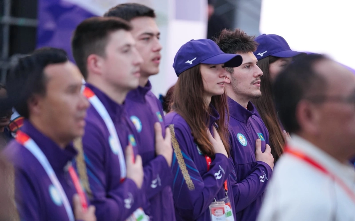 Флаг Казахстана подняли на Азиатских играх-2026