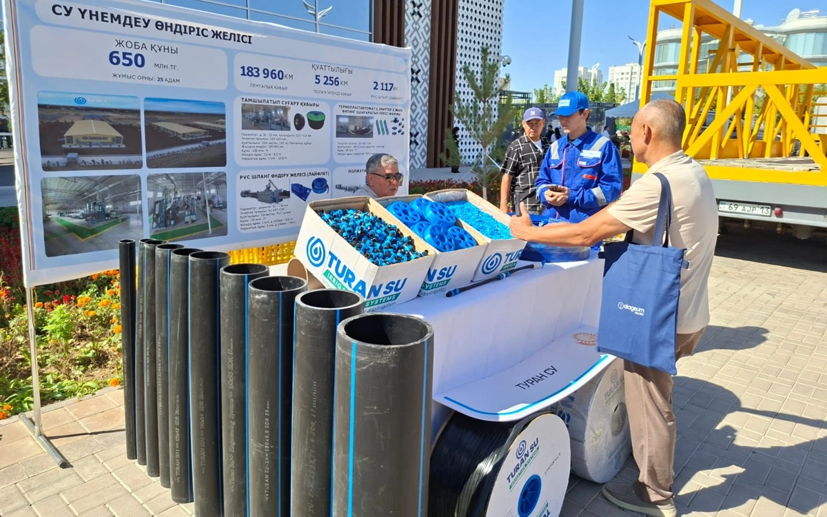Түркістанда &laquo;Қазақстанның үздік тауары &mdash; 2026&raquo; өңірлік көрме-конкурсы өтіп жатыр 
