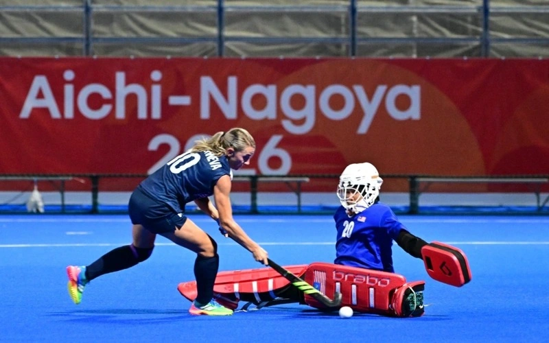 Kazakhstan women’s field hockey team falls to Malaysia in Asian Games opener