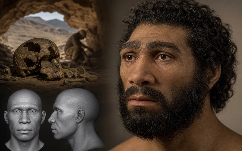 Как мог выглядеть древний человек: ученые воссоздали облик Homo sapiens