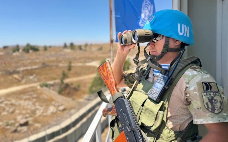 Kazakhstani peacekeepers destroy 350 explosive items in Golan Heights Kazakhstani peacekeepers destroy 350 explosive items in Golan Heights