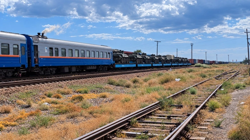 Учения ОДКБ: в Казахстане началось передвижение военной техники