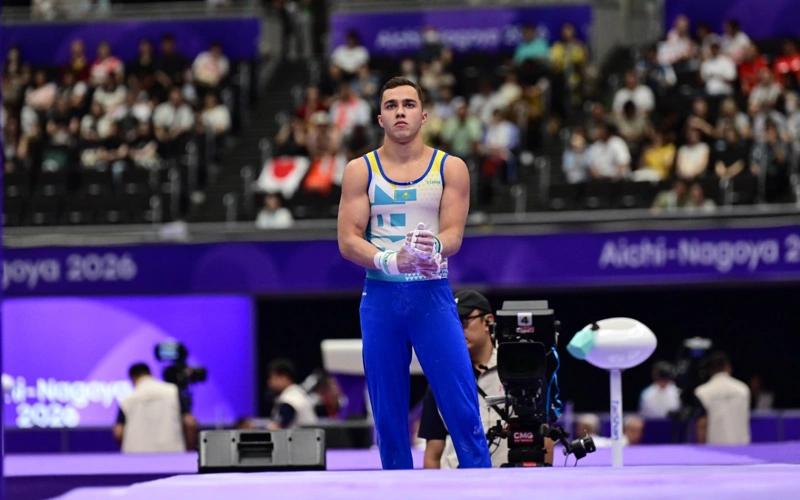 Kazakhstan advances to 2 artistic gymnastics finals at Asian Games