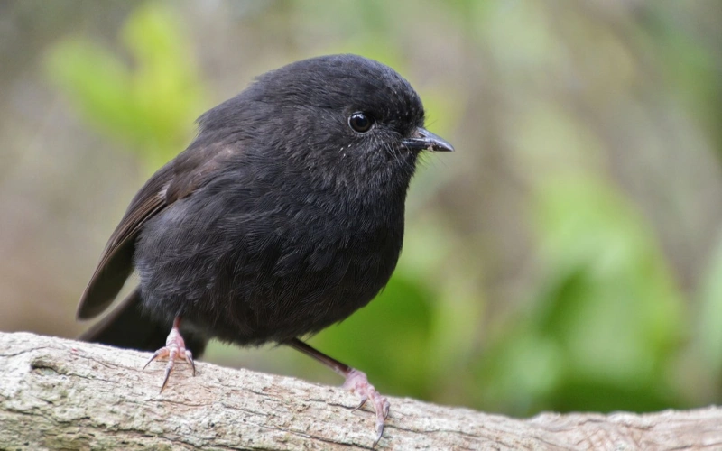 The black robin, also known as karure