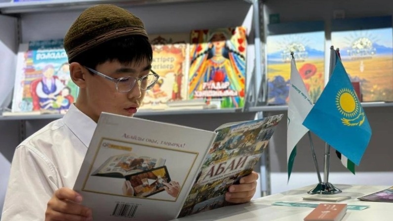 Kazakhstan showcases its modern literature at Abu Dhabi book fair Kazakhstan showcases its modern literature at Abu Dhabi book fair