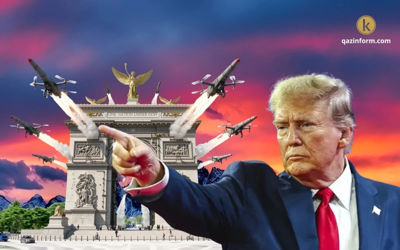 Trump, triumphal arch