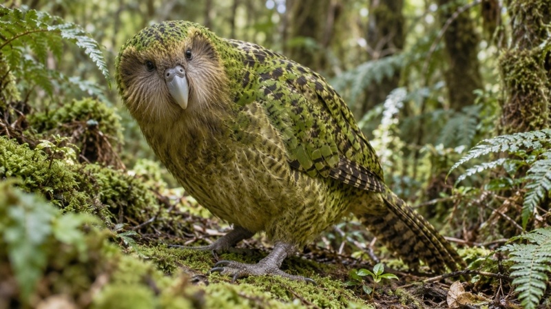 The bird from the Chatham Islands 