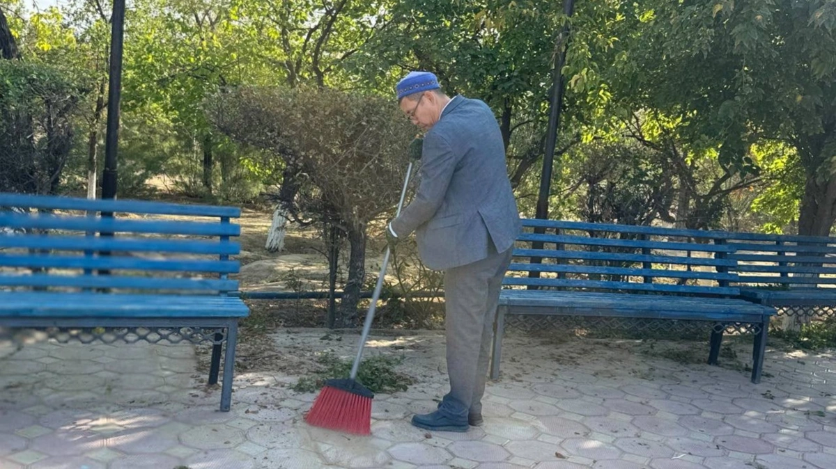 Экологическая акция &laquo;Қасиетті орын &mdash; таза мекен&raquo; прошла в Актау 