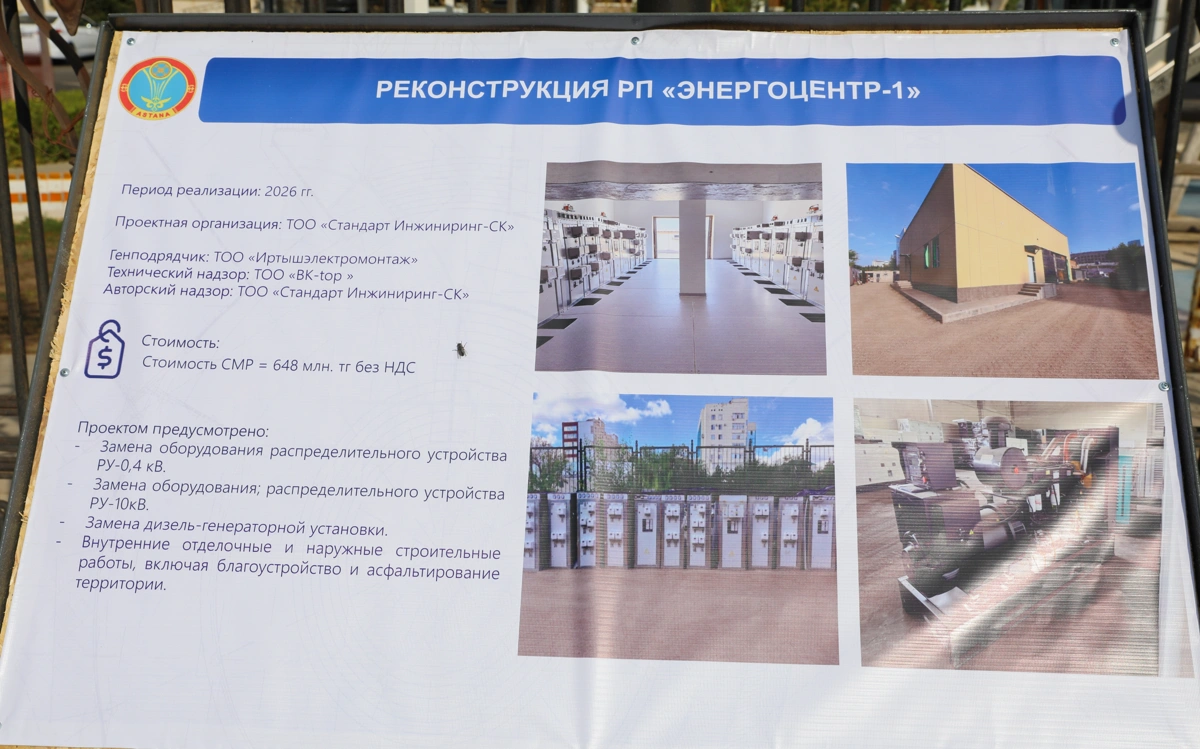 Астанада электр желілерін жаңғыртуға 8,5 млрд теңге инвестиция бағытталды