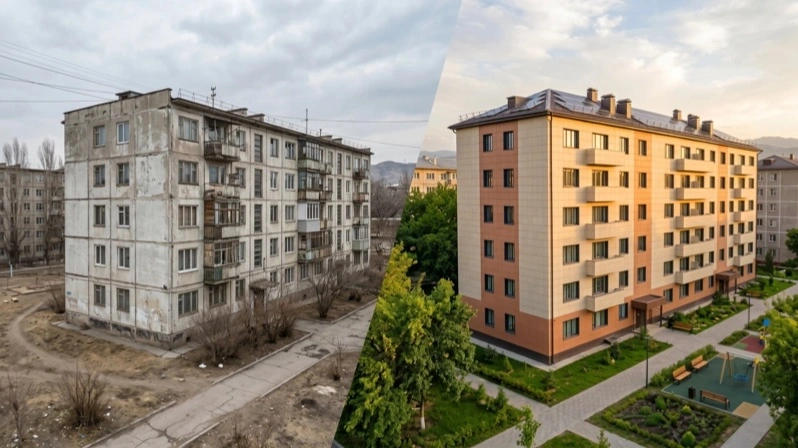 Как изменение климата меняет строительство в Казахстане