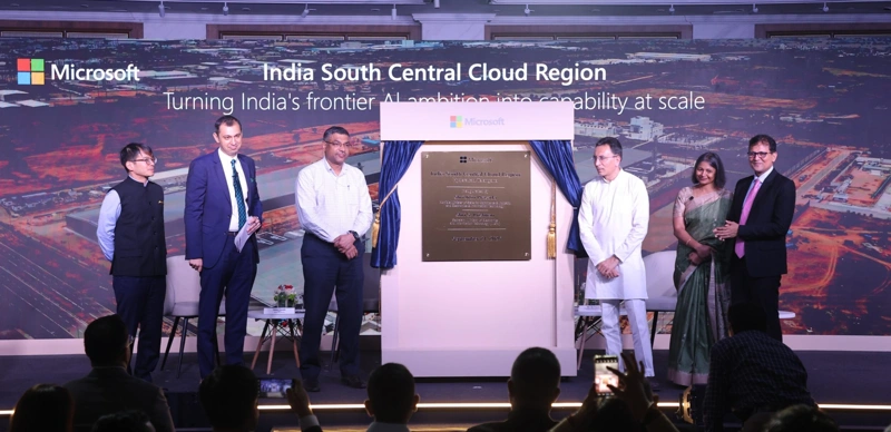 Microsoft launches new AI-ready cloud region in India