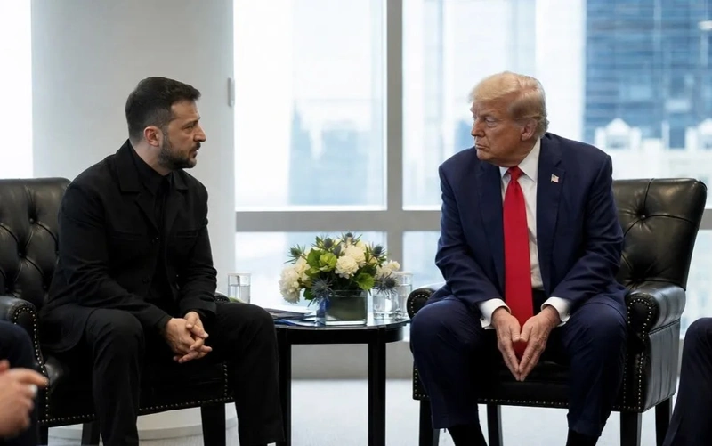 Зеленский и Трамп встретились в Нью-Йорке
