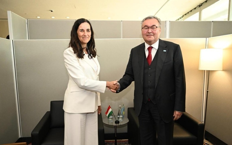 Kazakh FM holds series of bilateral meetings at UN High-Level Week Kazakh FM holds series of bilateral meetings at UN High-Level Week