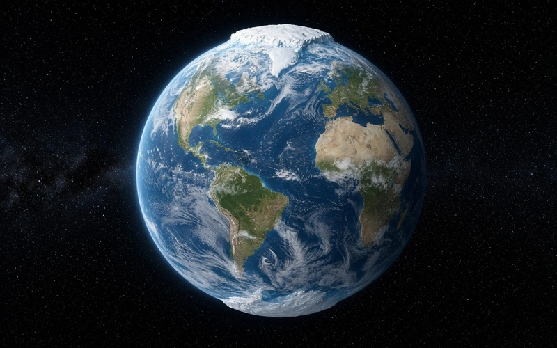 Earth, polar regions, planet