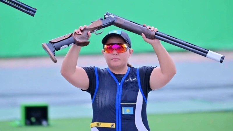Assem Orynbay claims women’s skeet bronze at 2026 Asian Games