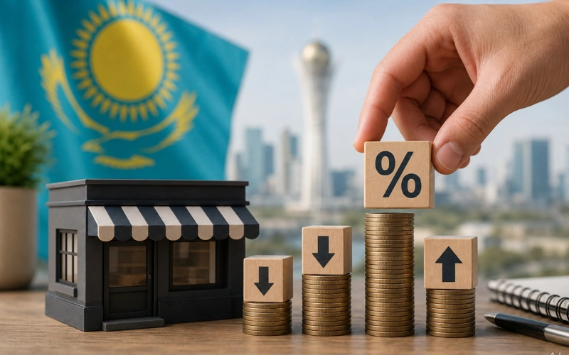 Предприниматели на упрощенной декларации в Казахстане платят ИПН или КПН по ставке 4%