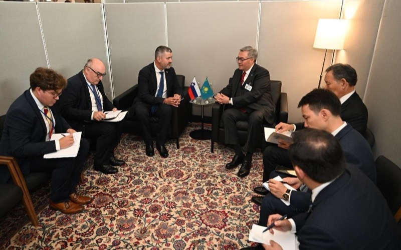 Kazakh FM holds series of bilateral meetings at UN High-Level Week Kazakh FM holds series of bilateral meetings at UN High-Level Week