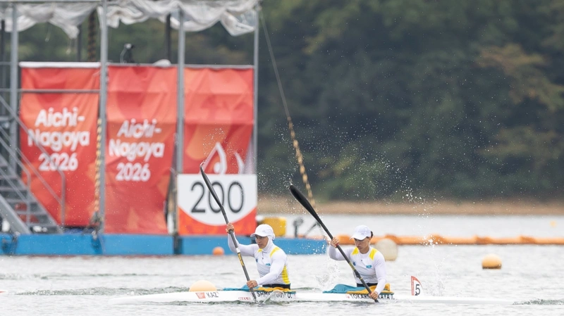 Казахстан завоевал серебро Азиатских игр-2026 в гребле на байдарках и каноэ
