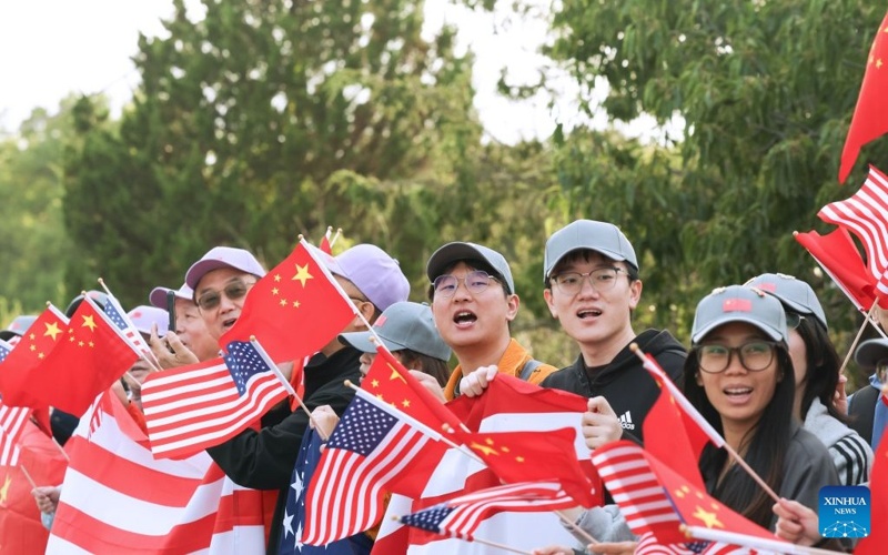 Xi Jinping arrives in U.S. for state visit at Trump&rsquo;s invitation