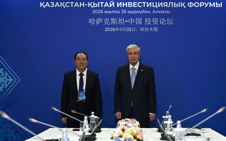 President Tokayev Receives Chairman of the Board of Directors of Fufeng Group Li Xuechun