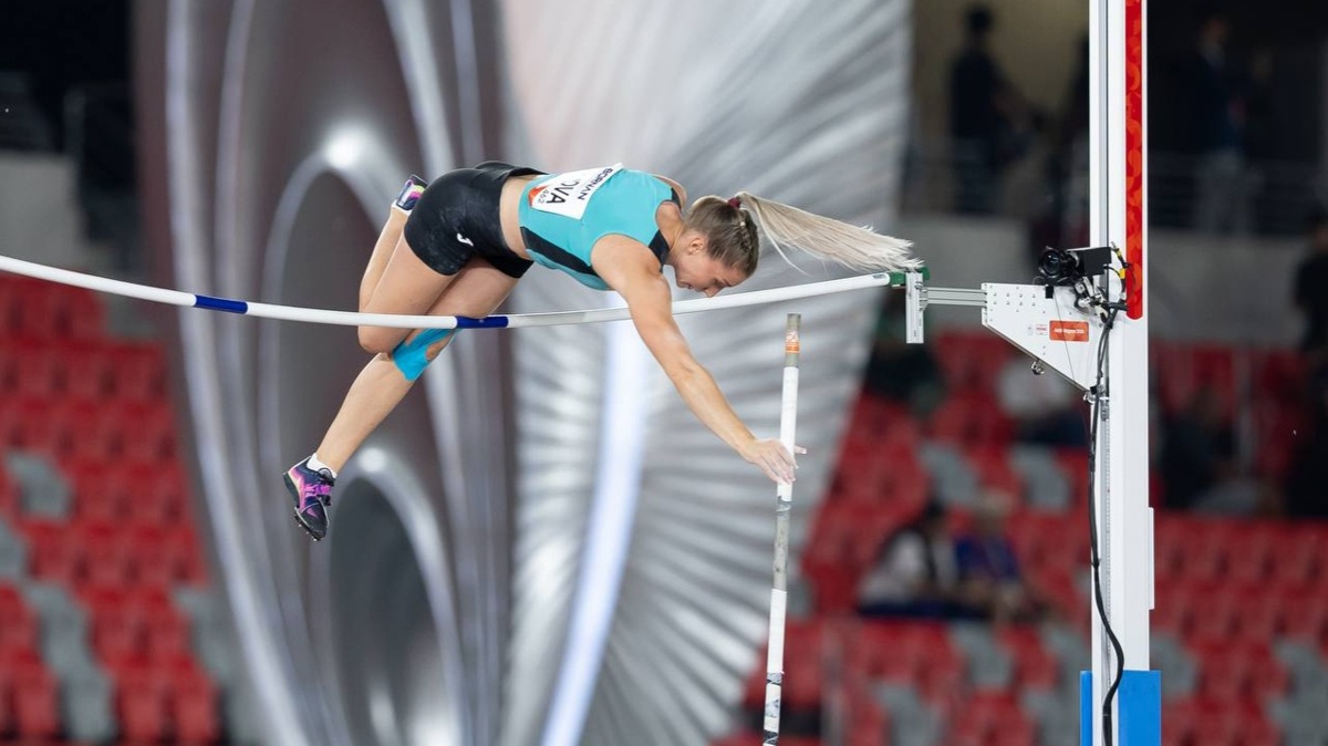 Kazakhstani athlete bags pole vault bronze at 2026 Asian Games