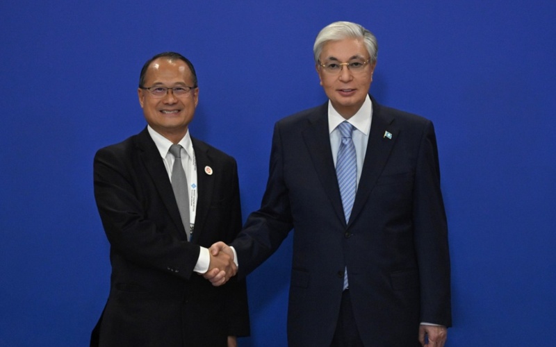 President Tokayev meets Chairman of Sunwah Group Cai Guansheng in Almaty President Tokayev meets Chairman of Sunwah Group Cai Guansheng in Almaty