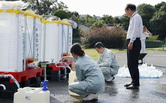 Over 10,000 homes still without power in Japan after typhoon Dujuan
