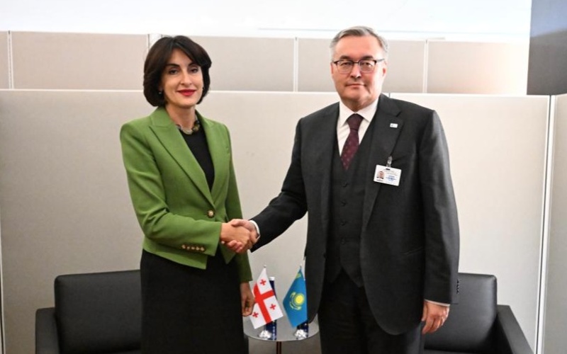 Kazakh FM holds series of bilateral meetings in New York