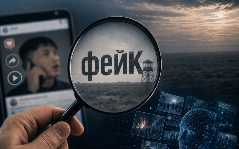Архивные видео и ИИ-ролики: какие фейки распространяют о трагедии в Мангистау