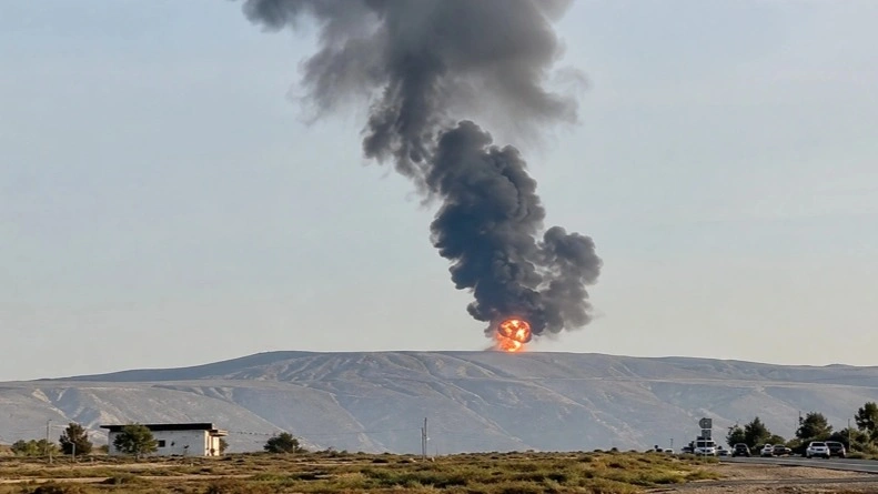 Volcanic eruption recorded in Azerbaijan's  Garadagh district