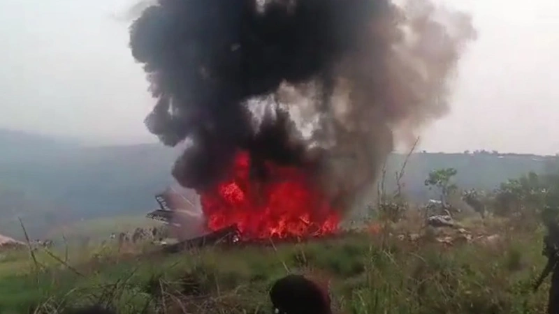 DR Congo plane crash kills 14, including 2 senior military officials