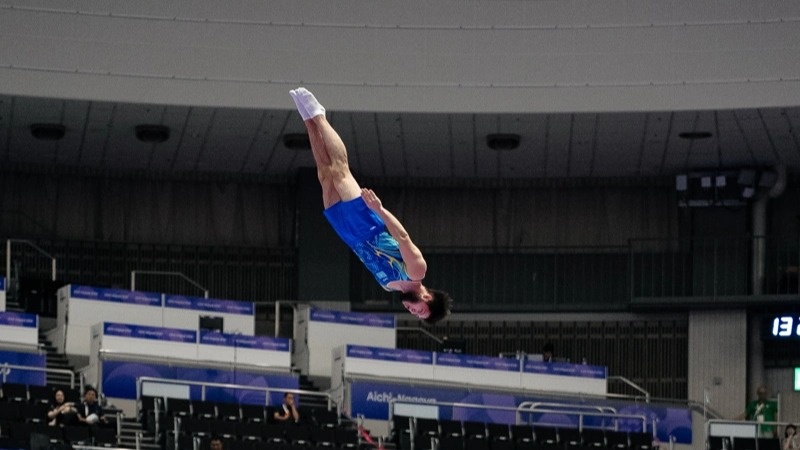 Kazakhstan’s trampoline athlete takes Asian Games gold Kazakhstan’s trampoline athlete takes Asian Games gold
