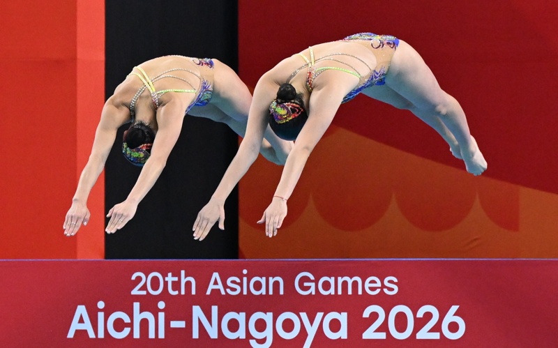 Artistic swimming, Asian Games