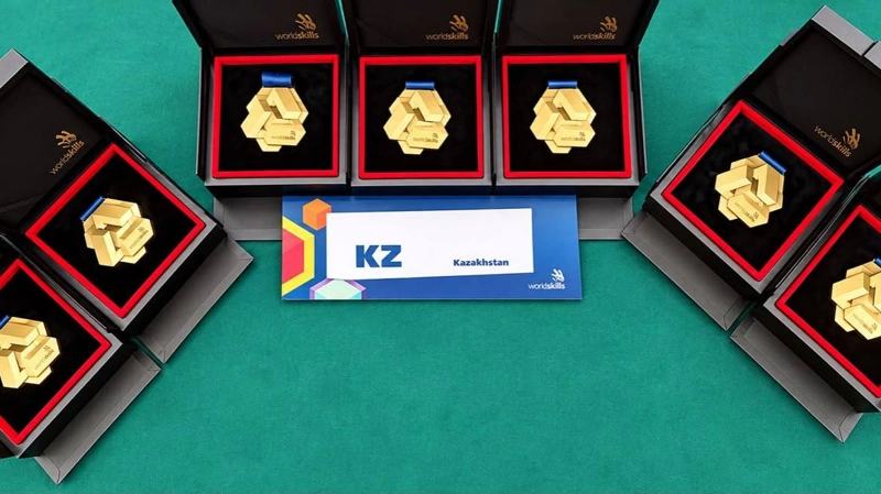 Қазақстан құрамасы WorldSkills Shanghai 2026 чемпионатында сегіз марапат иеленді