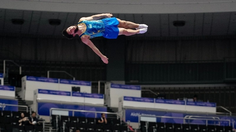 Kazakhstan’s trampoline athlete takes Asian Games gold Kazakhstan’s trampoline athlete takes Asian Games gold