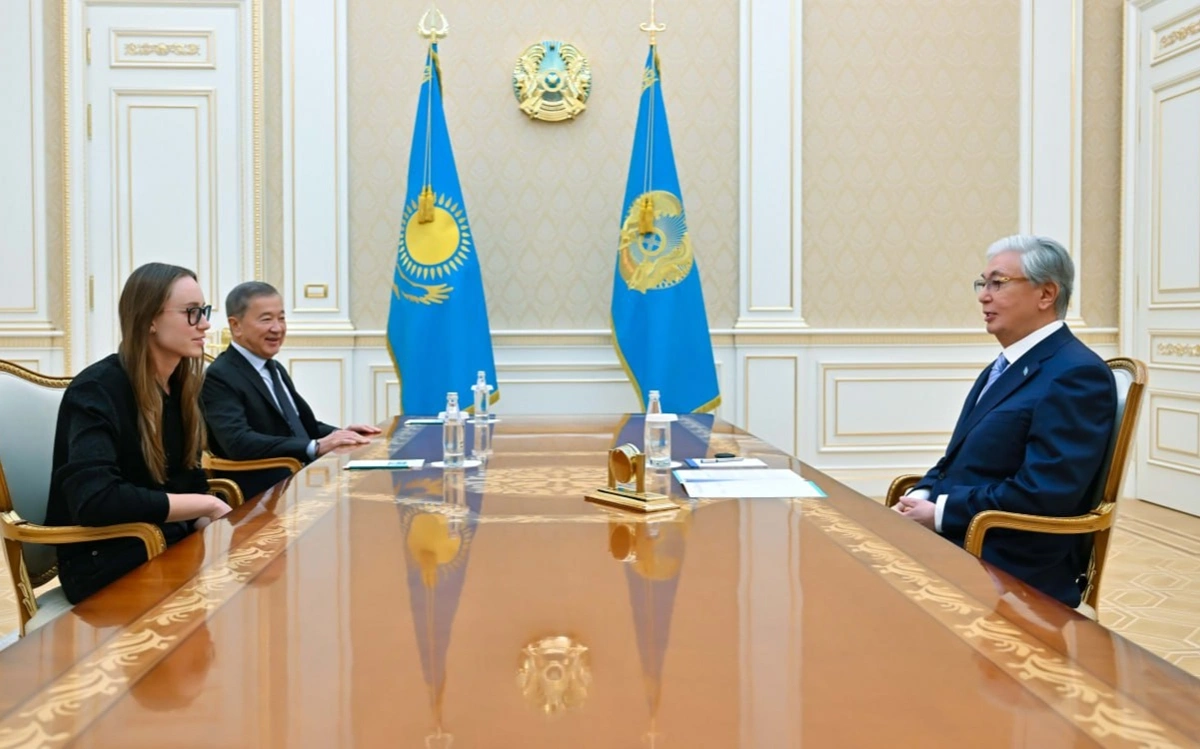 Президент Қасым-Жомарт Тоқаев Елена Рыбакинамен кездесті