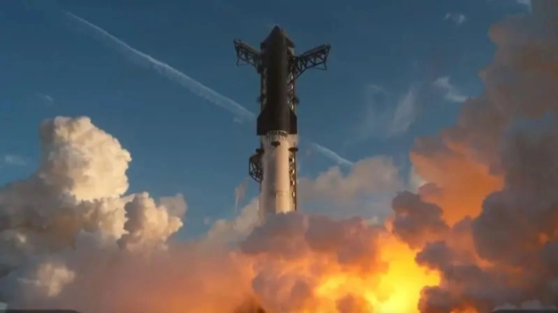 SpaceX впервые вывела корабль Starship на орбиту Земли