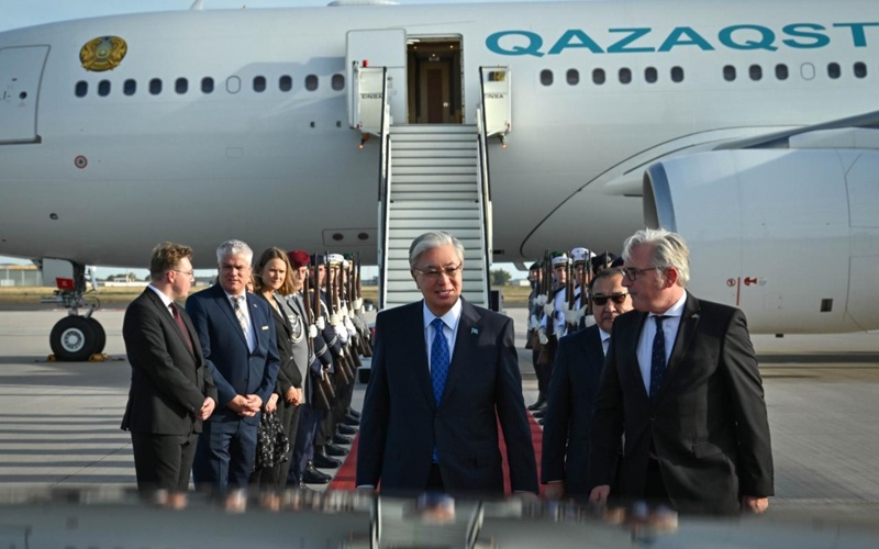 Kassym-Jomart Tokayev arrives in Germany Kassym-Jomart Tokayev arrives in Germany