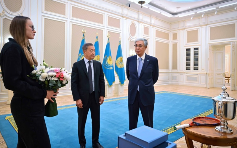 Kazakh President awards Elena Rybakina Barys Order, III degree Kazakh President awards Elena Rybakina Barys Order, III degree